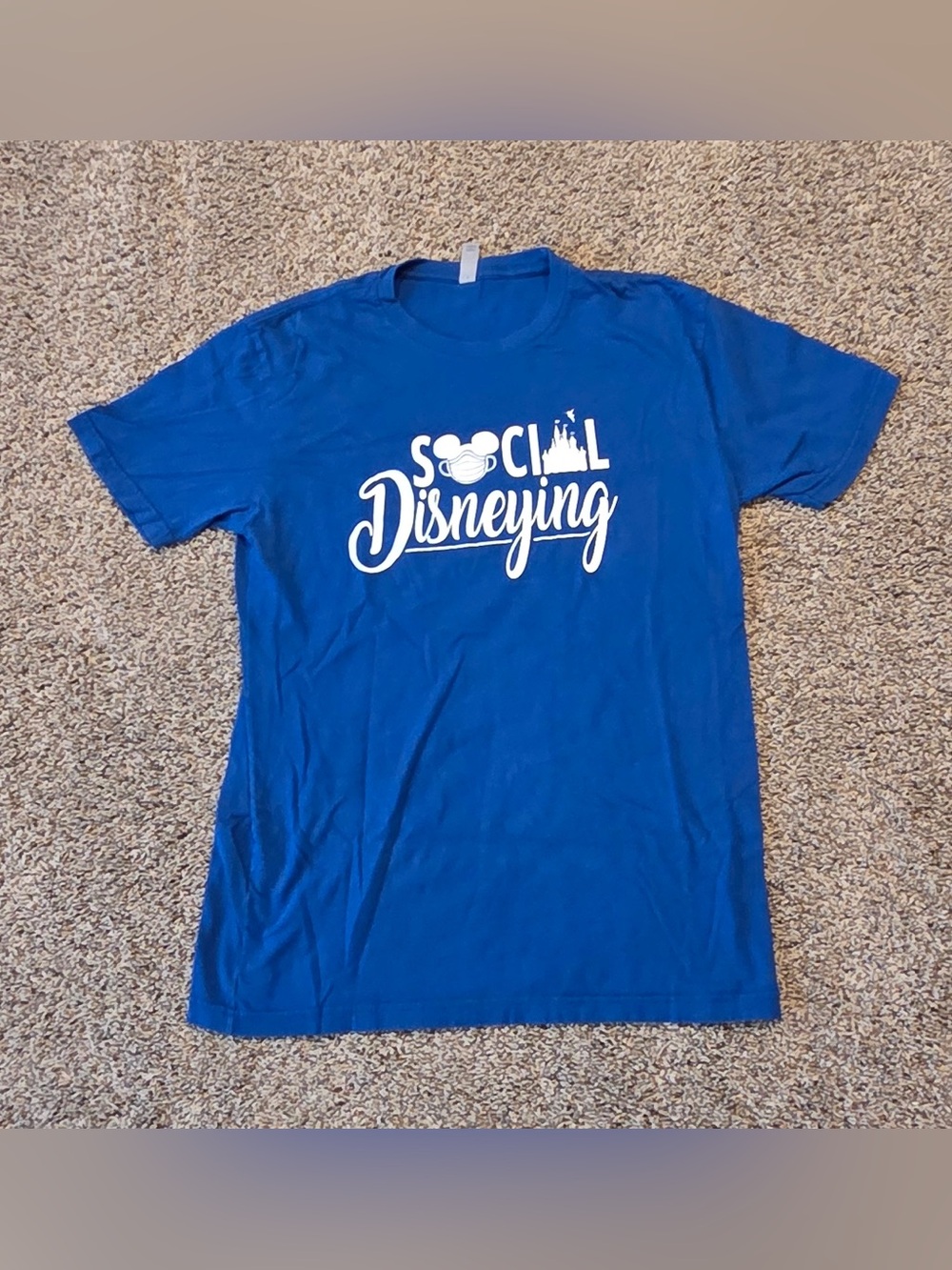 Women’s Size Medium Disney T-Shirt Royal Blue